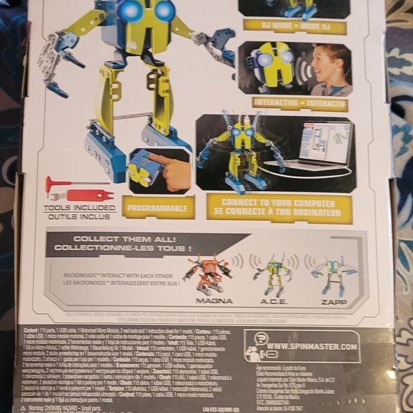 Brand NEW! Meccano- Micronoid Code A.C.E. Programmable Robot Building Kit - Picture 8 of 8